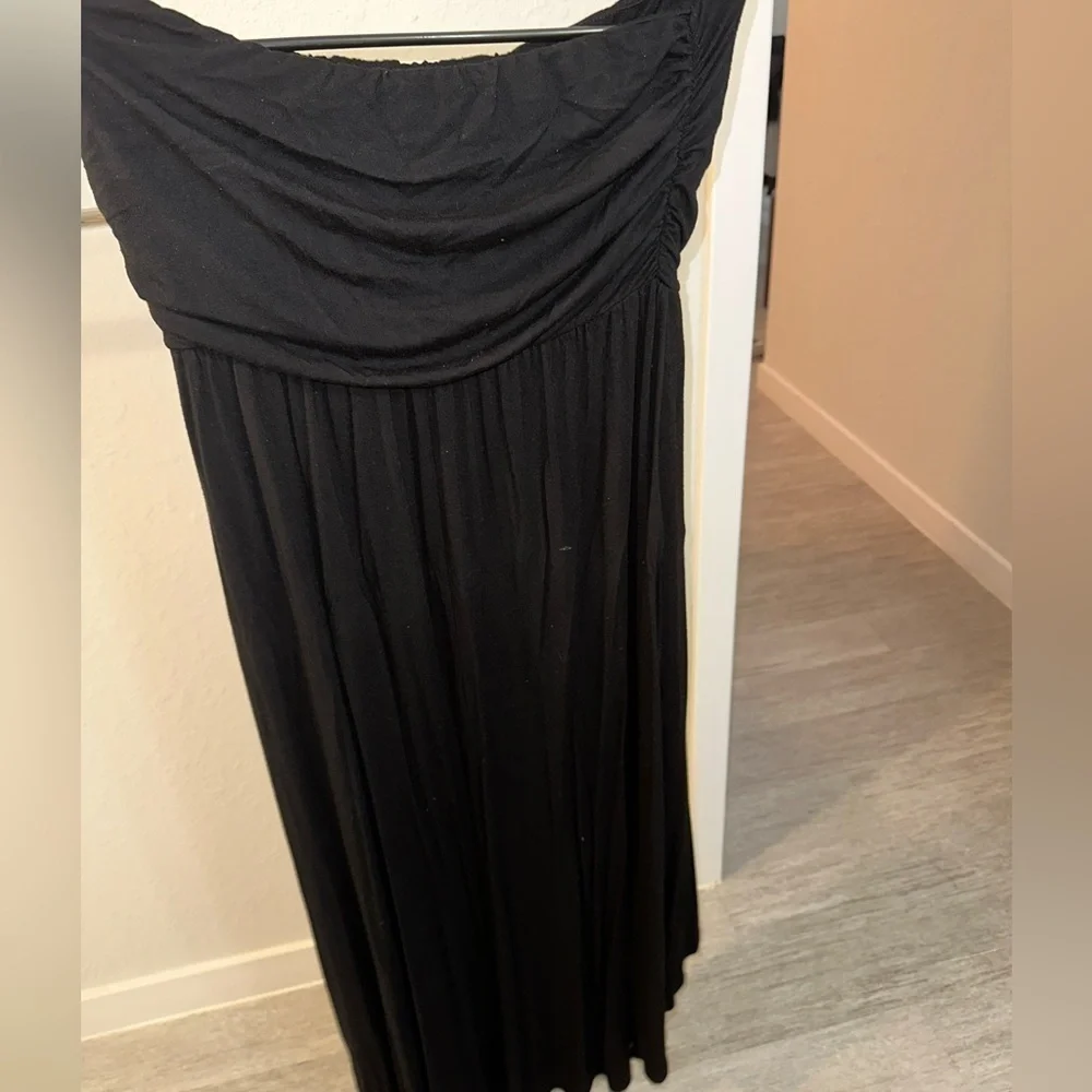 Charlotte Russe Cotton High Low Tube Dress
